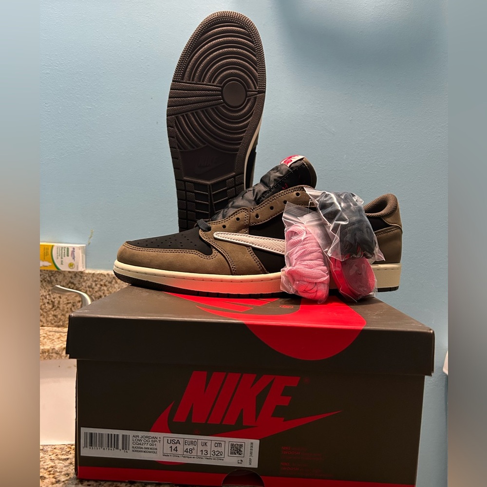 Nike Jordan Travis Scott low Mocha size 14 B grade or variants from factory